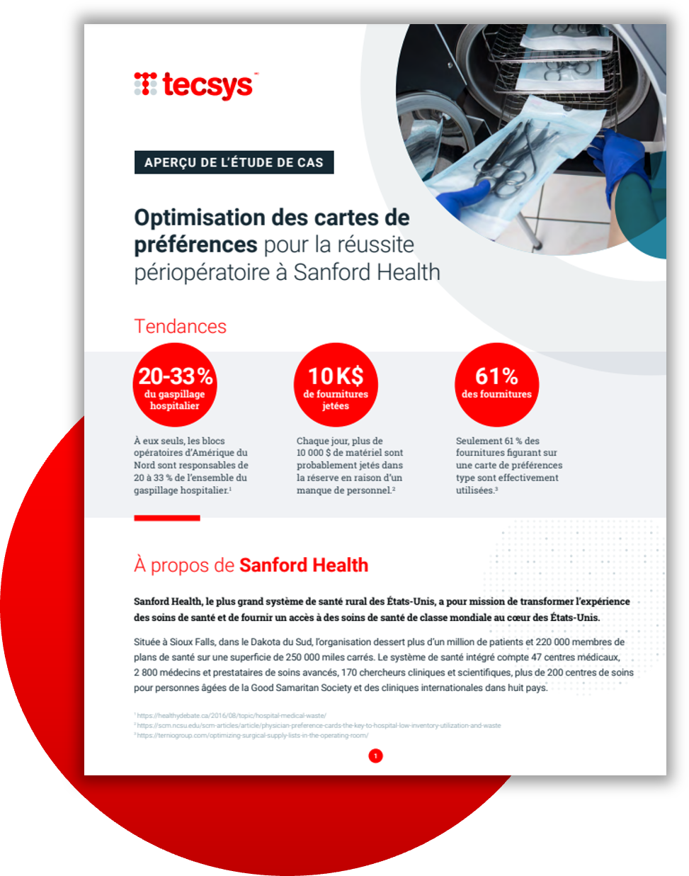 Optimisation des cartes de préférence pour le succès périopératoire à Sanford Health